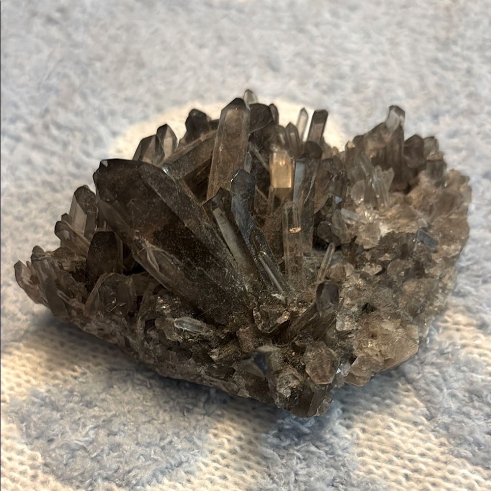 Smoky Quartz Crystal Cluster